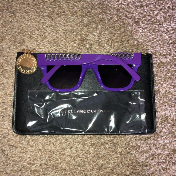 Stella McCartney - Chain Detailed Sunglasses - Picture 3 of 4